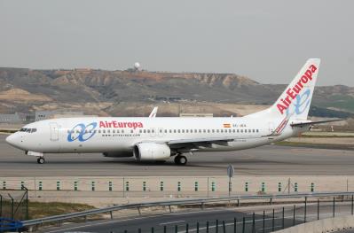 Photo of aircraft EC-JEX operated by Air Europa
