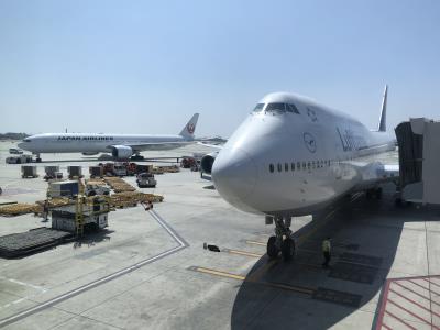 Image of aircraft registration D-ABYK - A 747-830 operated by Lufthansa