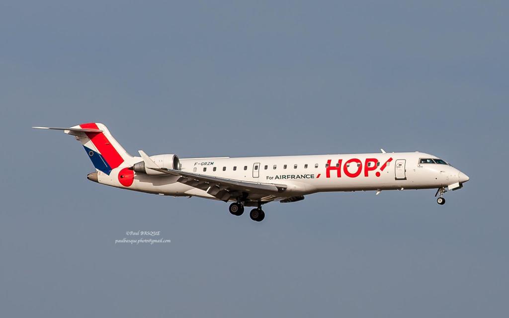 Photo of aircraft F-GRZM operated by Air France Hop