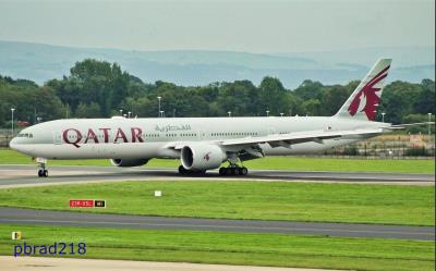 Photo of aircraft A7-BEW operated by Qatar Airways