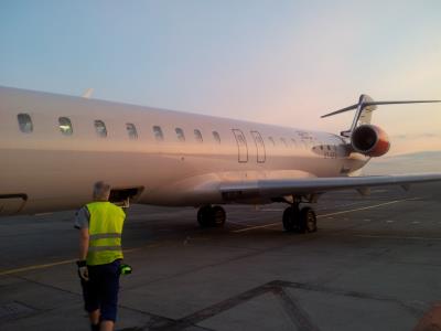 Image of aircraft registration OY-KFK - A CRJ-900-ER operated by SAS Scandinavian Airlines