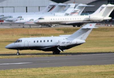 Image of aircraft registration HB-VPJ - A Raytheon/Hawker 125-900XP operated by Albinati Aeronautics