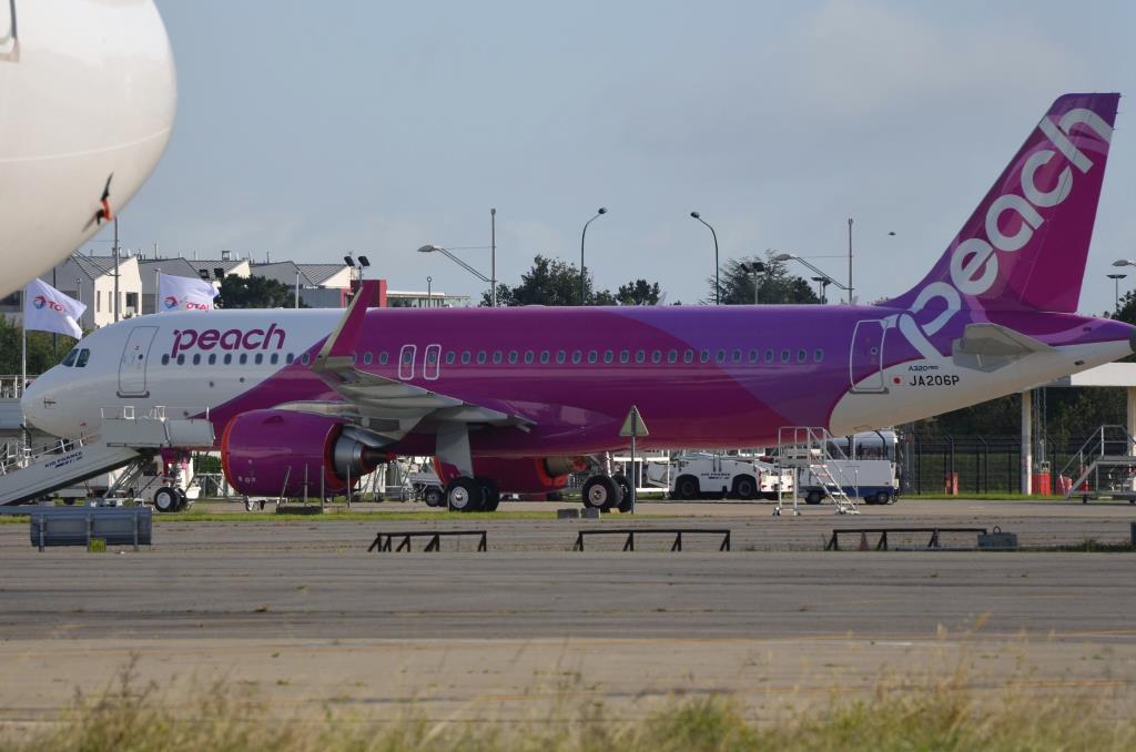 Photo of aircraft JA206P operated by Peach