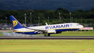 Image of aircraft registration EI-EVN - A 737-8AS(W) operated by Ryanair