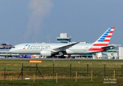 Image of aircraft registration N819AN - A 787-8 Dreamliner operated by American Airlines