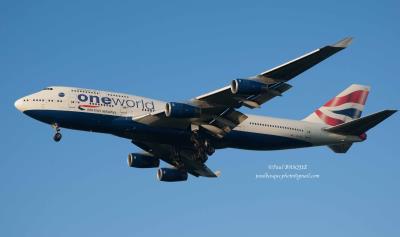 Image of aircraft registration G-CIVL - A 747-436 operated by British Airways