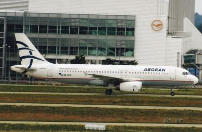 Image of aircraft registration SX-DVK - A A320-232 operated by Aegean Airlines