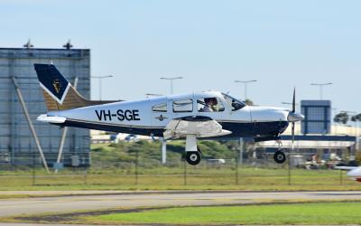 Photo of aircraft VH-SGE operated by Royal Victorian Aero Club