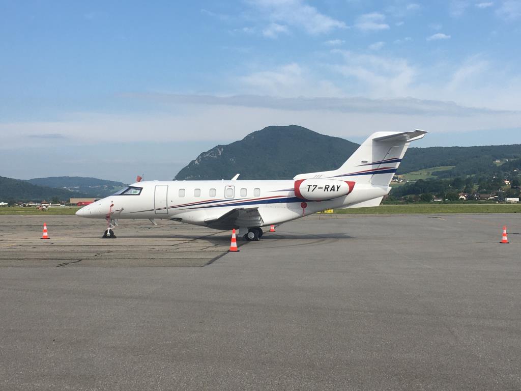 Photo of aircraft T7-RAY operated by Jet Management San Marino