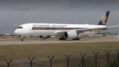 Image of aircraft registration 9V-SMM - A A350-941 operated by Singapore Airlines