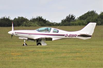 Image of aircraft registration G-BSRI - A Lancair 235 operated by Peter Martin Harrison