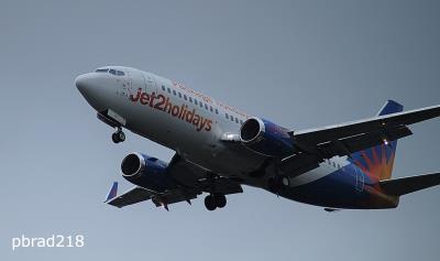 Image of aircraft registration G-GDFD - A 737-8K5(WL) operated by Jet2