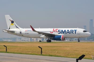 Photo of aircraft LV-JQE operated by JetSMART Argentina