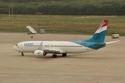 Image of aircraft registration LX-LBB - A 737-86J(WL) operated by Luxair