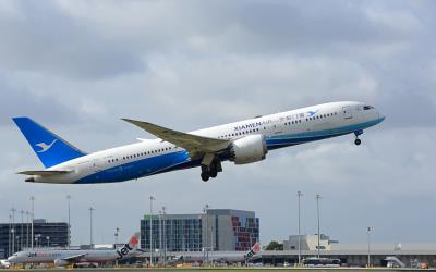 Photo of aircraft B-7838 operated by Xiamen Airlines