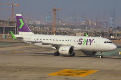 Photo of aircraft CC-AZU operated by Sky Airline