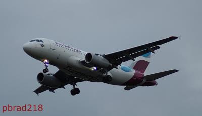 Image of aircraft registration D-AGWZ - A A319-132 operated by Eurowings