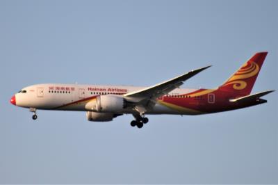 Photo of aircraft B-2738 operated by Hainan Airlines
