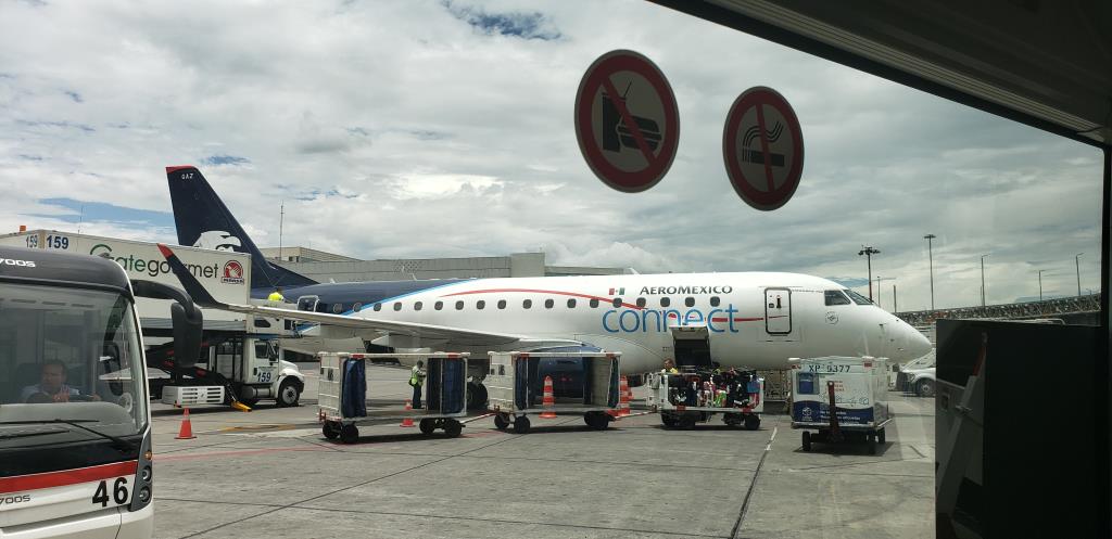 Photo of aircraft XA-GAZ operated by Aeromexico Connect