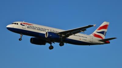 Image of aircraft registration G-EUUK - A A320-232 operated by British Airways
