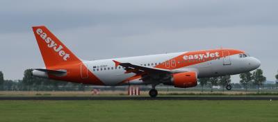 Image of aircraft registration G-EZDT - A A319-111 operated by Easyjet