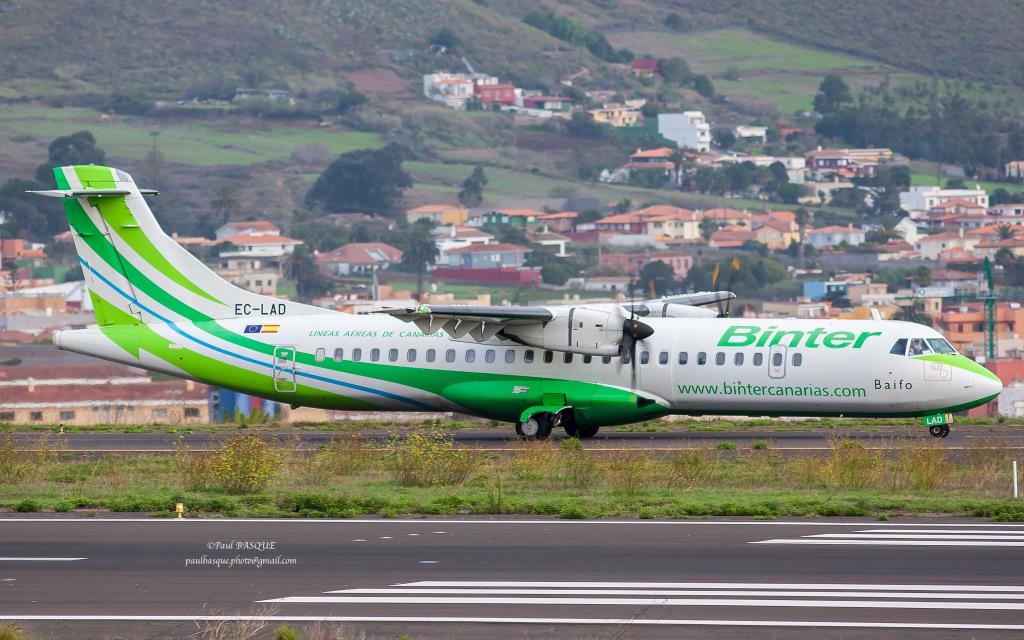 Photo of aircraft EC-LAD operated by Binter Canarias