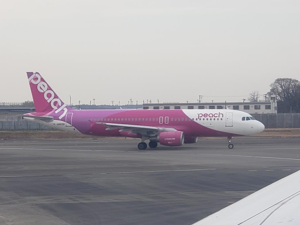 Photo of aircraft JA809P operated by Peach