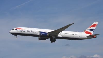 Photo of aircraft G-ZBKB operated by British Airways