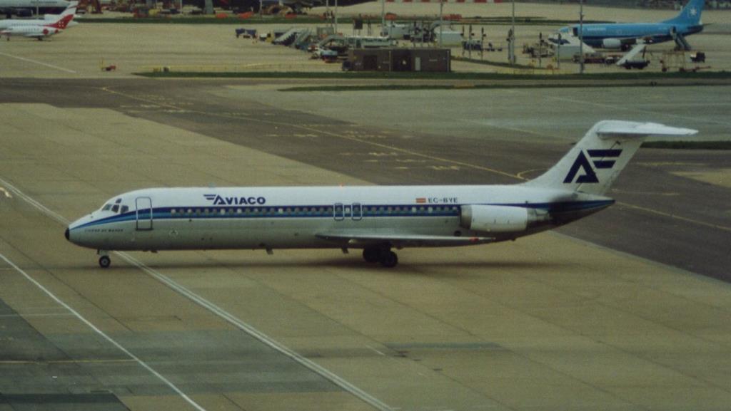Photo of aircraft EC-BYE operated by Aviaco