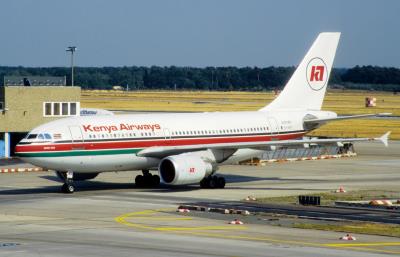 Image of aircraft registration 5Y-BFT - A A310-304 operated by Kenya Airways
