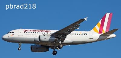 Photo of aircraft D-AGWX operated by Germanwings