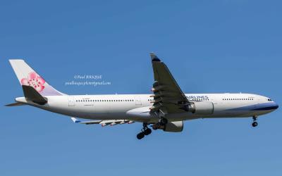 Image of aircraft registration B-18357 - A A330-302 operated by China Airlines