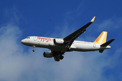 Image of aircraft registration TC-DCC - A A320-214(WL) operated by Pegasus