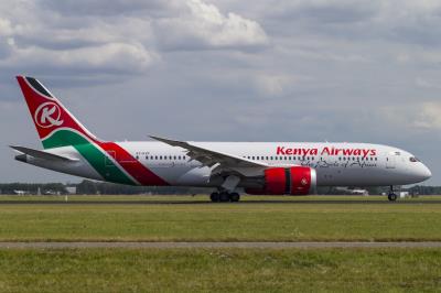 Image of aircraft registration 5Y-KZF - A 787-8 Dreamliner operated by Kenya Airways