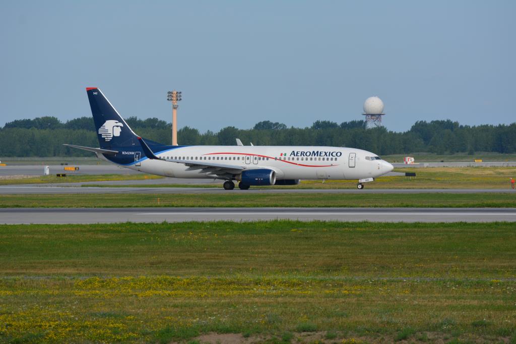Photo of aircraft N342AM operated by Aeromexico