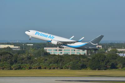 Photo of aircraft N1487A operated by Amazon Prime Air