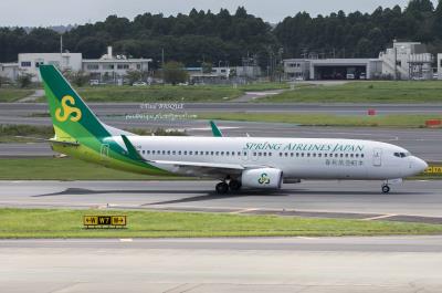Photo of aircraft JA01GR operated by Spring Airlines Japan