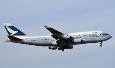 Photo of aircraft B-HUB operated by Cathay Pacific Airways