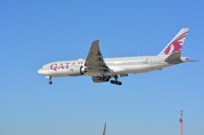 Image of aircraft registration A7-BBA - A 777-2DZ(LR) operated by Qatar Airways