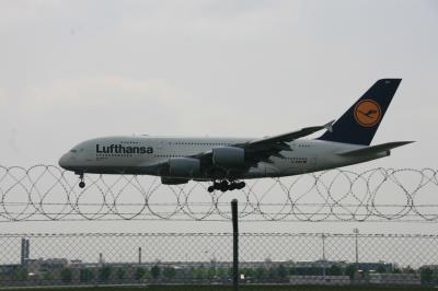 Image of aircraft registration D-AIMD - A A380-841 operated by Lufthansa