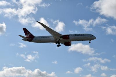 Image of aircraft registration G-VSPY - A 787-9 Dreamliner operated by Virgin Atlantic Airways
