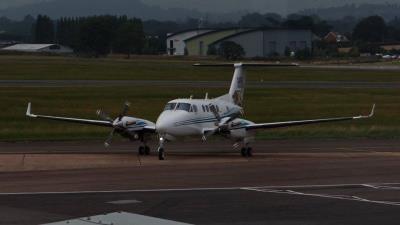 Image of aircraft registration G-XVIP - A King Air 200 operated by Capital Air Charter Ltd