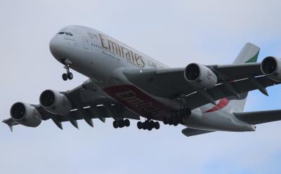 Photo of aircraft A6-EEA operated by Emirates