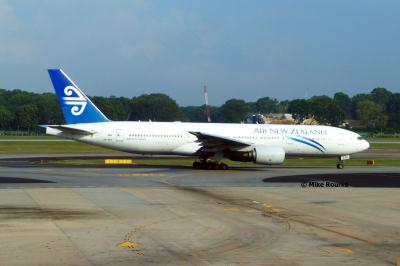 Photo of aircraft ZK-OKA operated by Air New Zealand