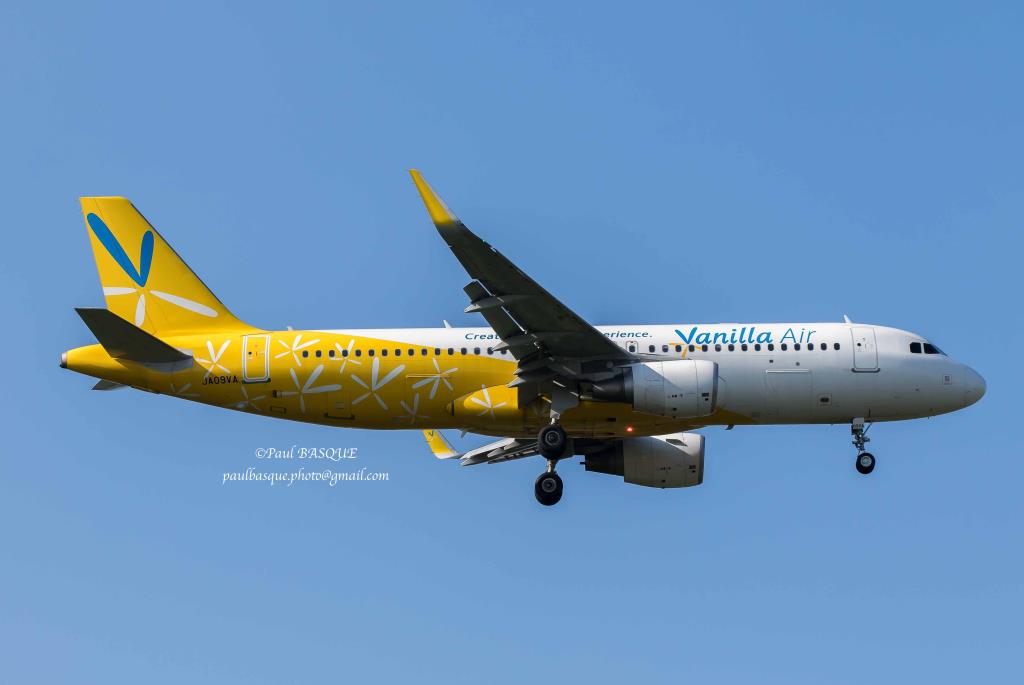 Photo of aircraft JA09VA operated by Vanilla Air