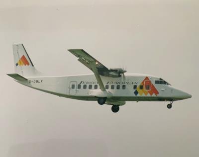 Photo of aircraft G-OBLK operated by Jersey European Airways