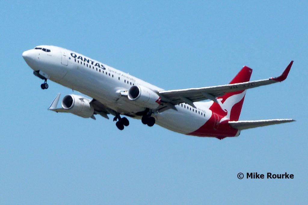 Photo of aircraft VH-XZD operated by Qantas