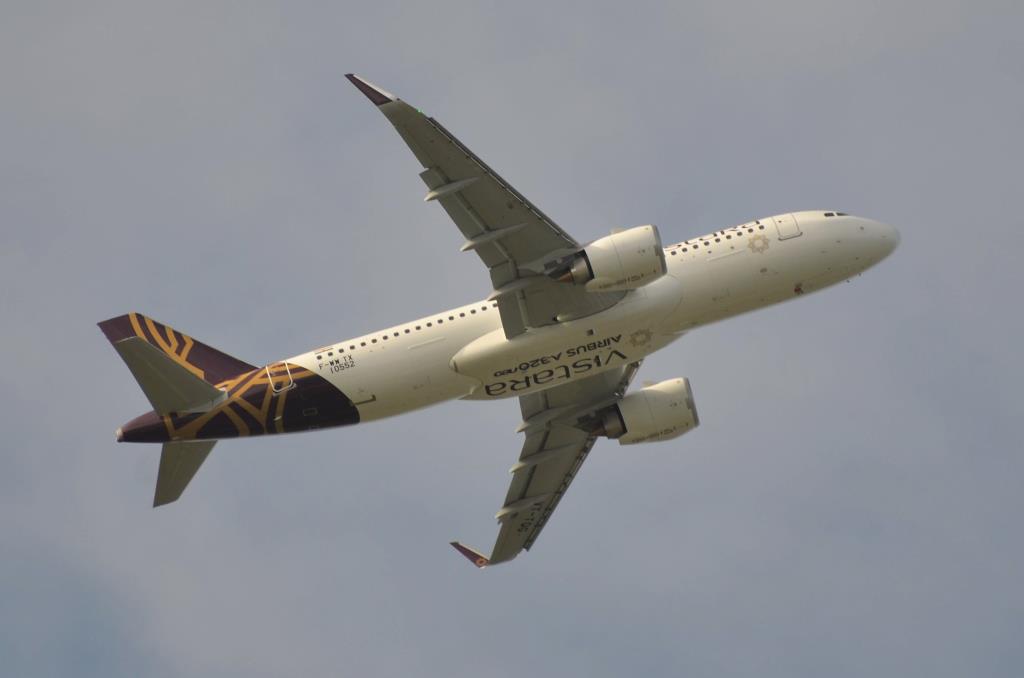 Photo of aircraft VT-TQG operated by Vistara