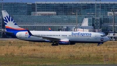 Image of aircraft registration TC-SEM - A 737-8HC(WL) operated by SunExpress