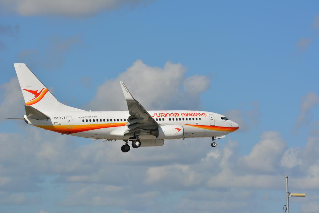 Photo of aircraft PZ-TCS operated by Surinam Airways